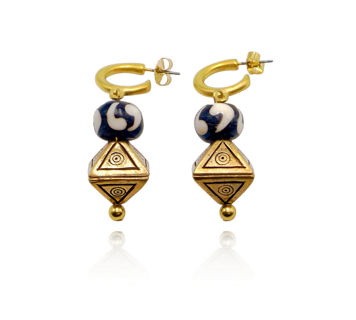 Asante Bead Earrings