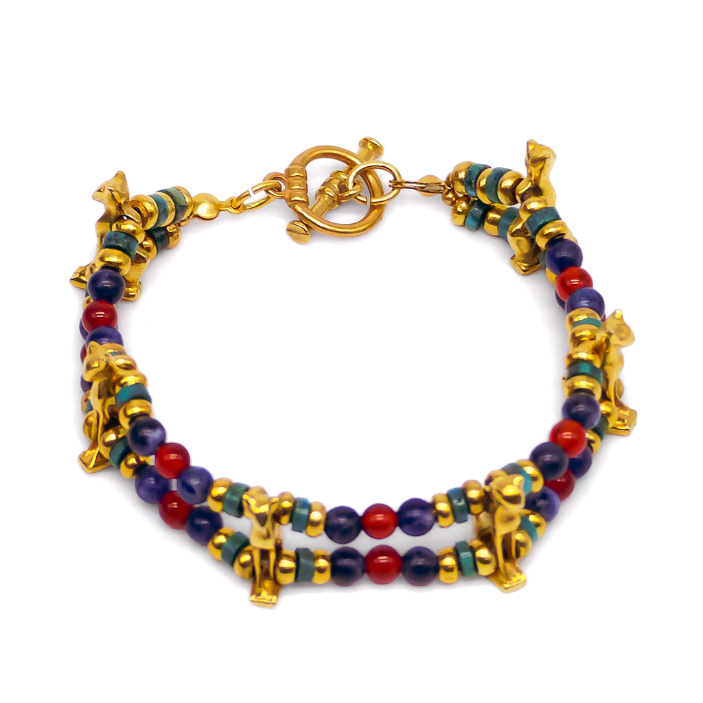 Bastet Cat Bracelet