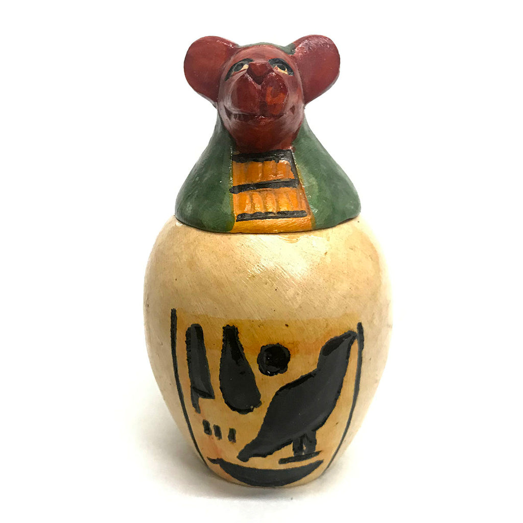Handmade and Painted Canopic Jars