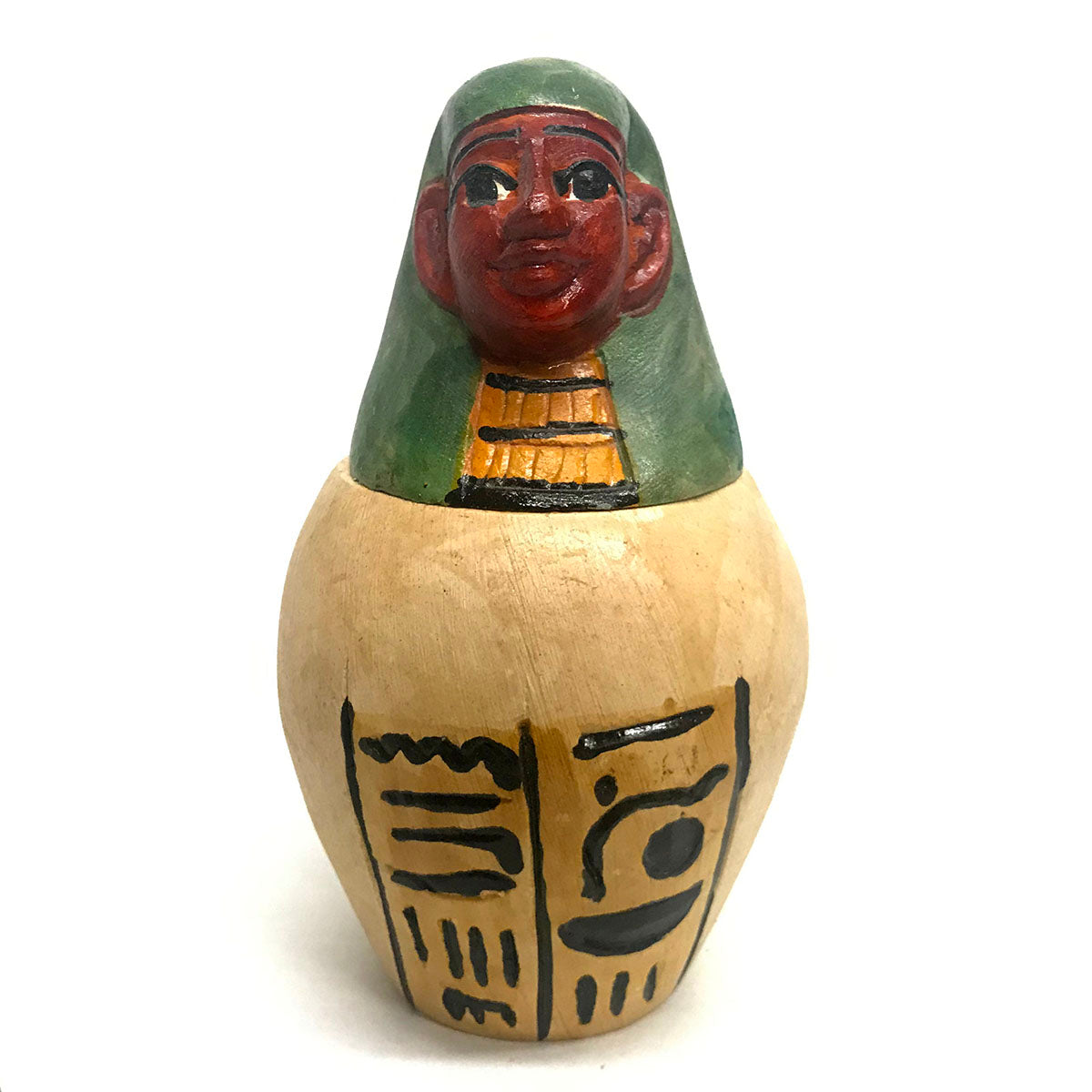 Handmade and Painted Canopic Jars