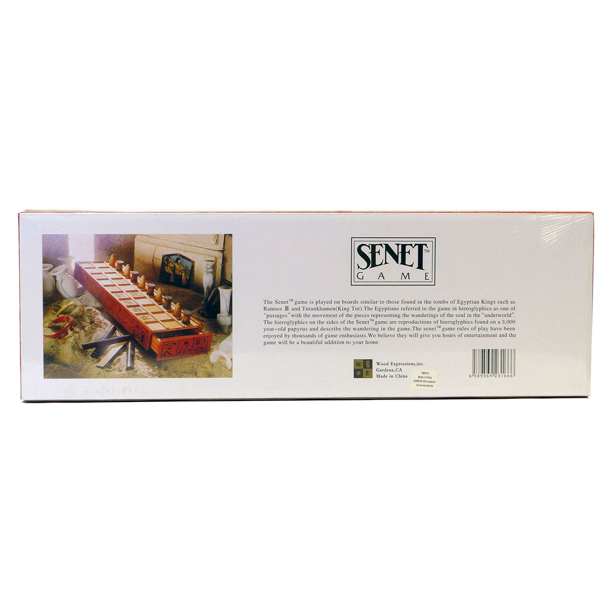 Handcrafted Senet Egyptian Board Game