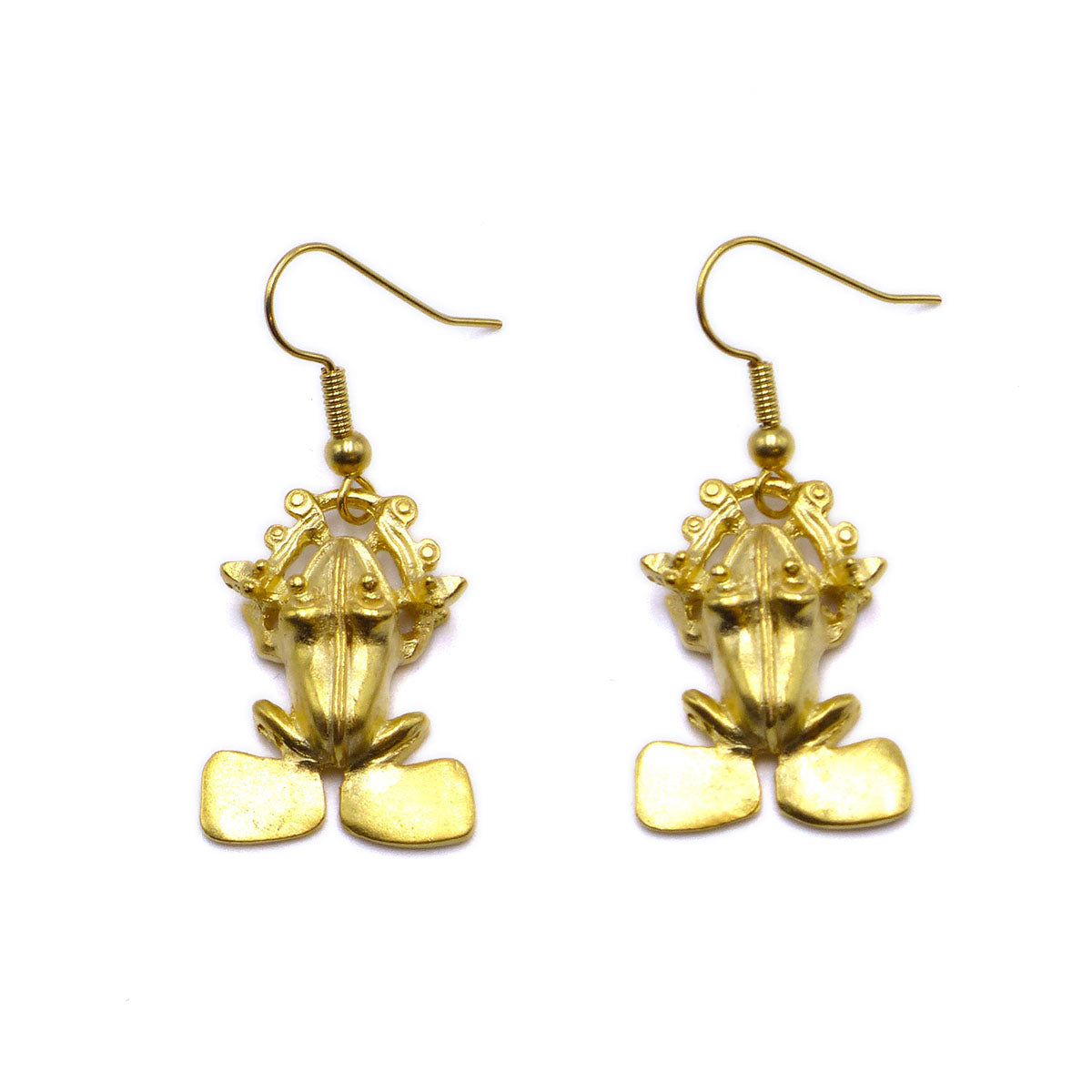 Costa Rica Frog Earrings