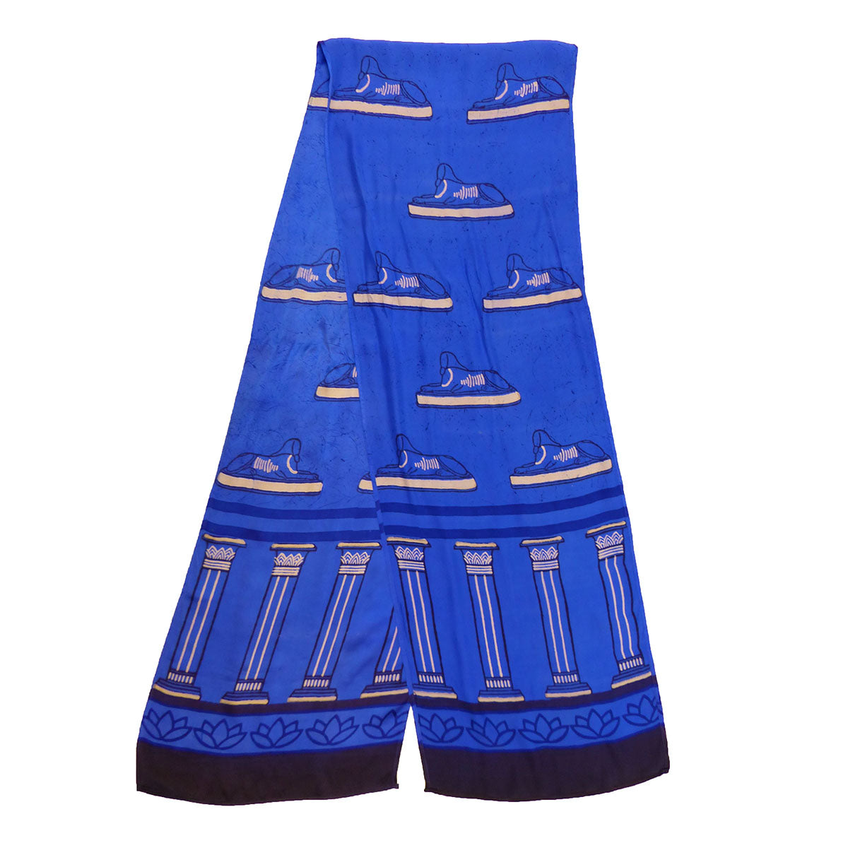 Museum-inspired Silk Charmeuse Scarves